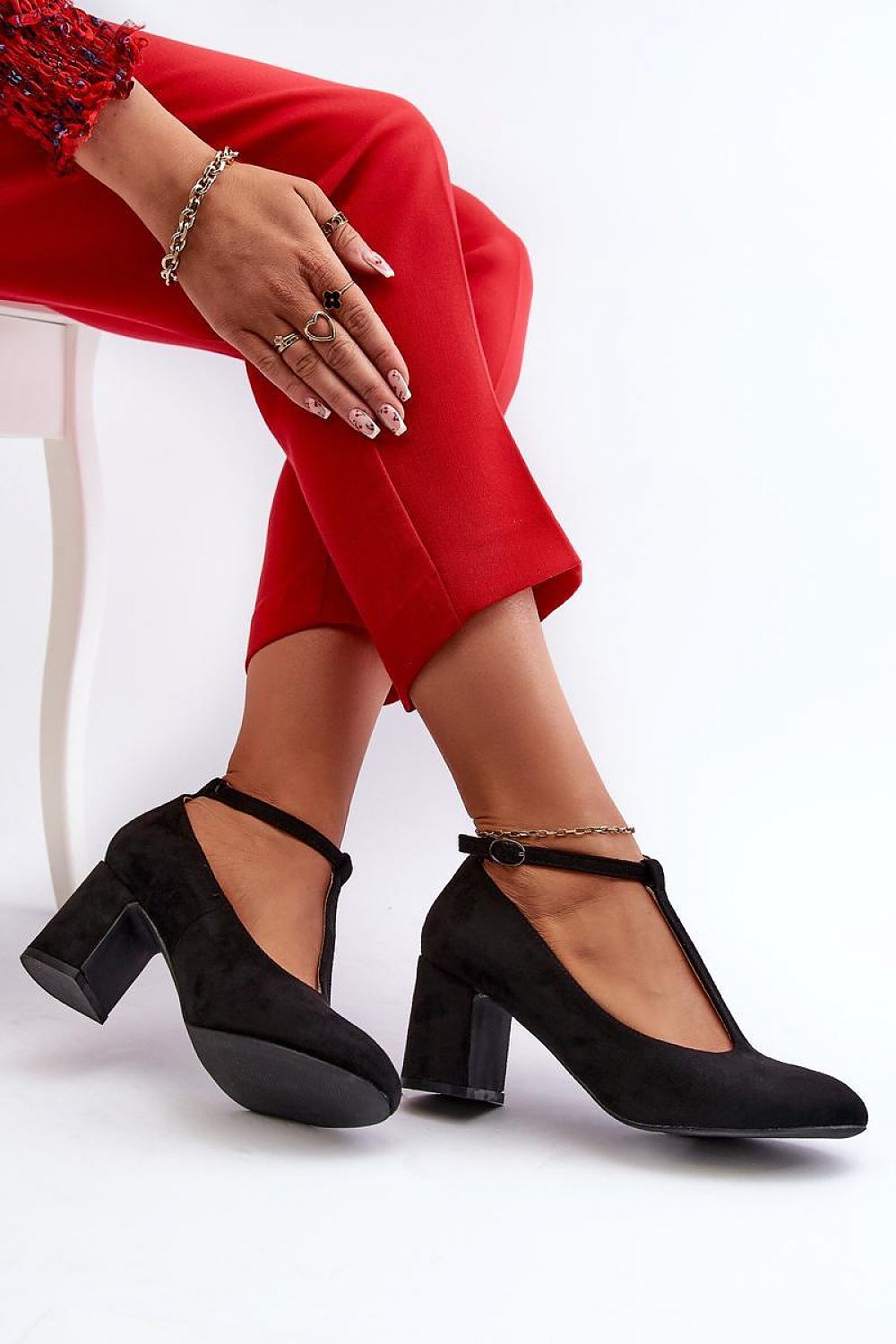 Escarpins talon large model 197240 Step in style