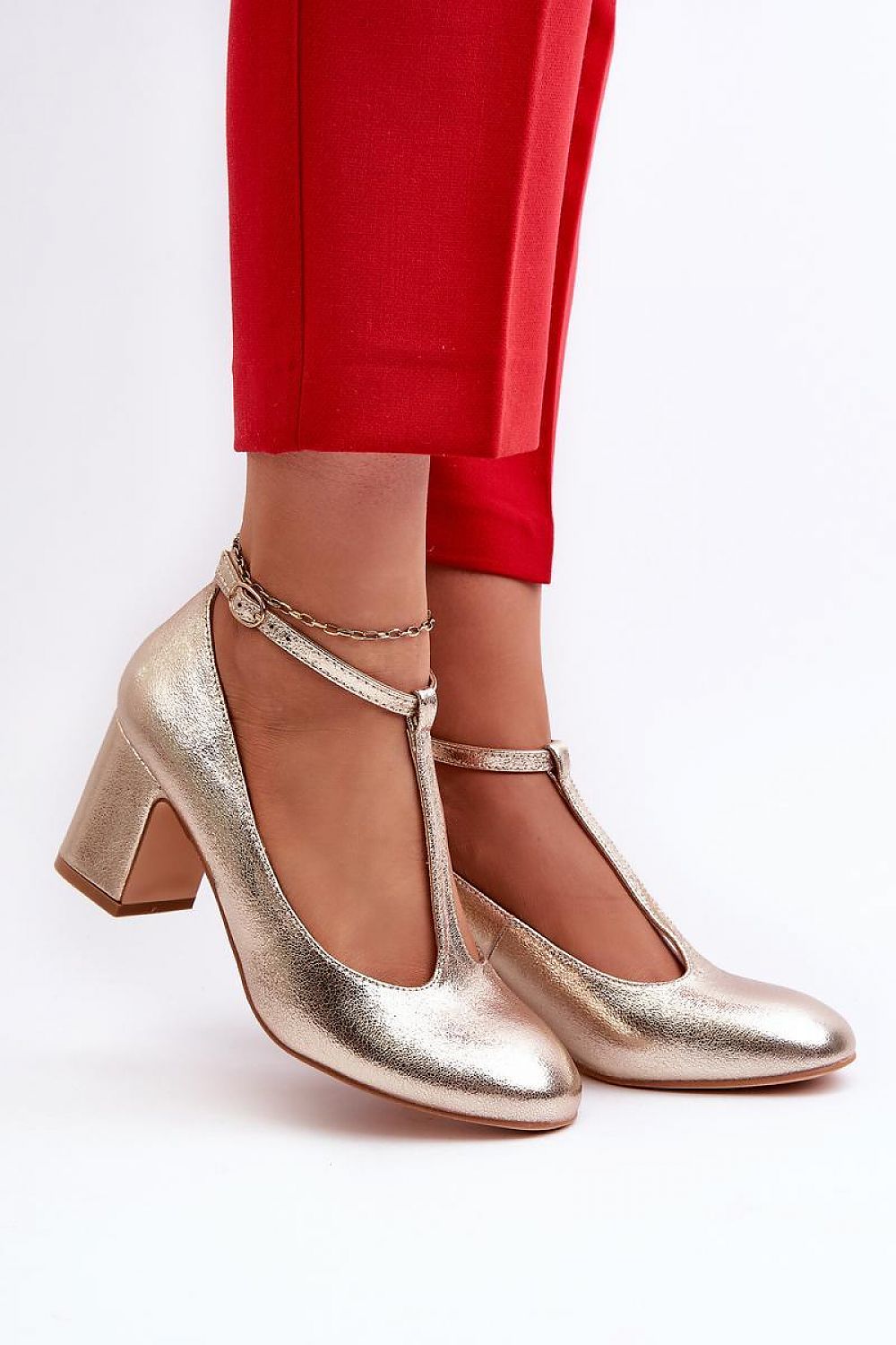 Escarpins talon large model 197240 Step in style