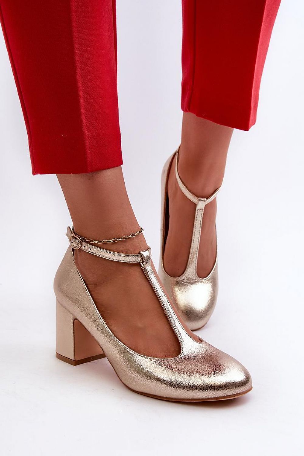 Escarpins talon large model 197240 Step in style