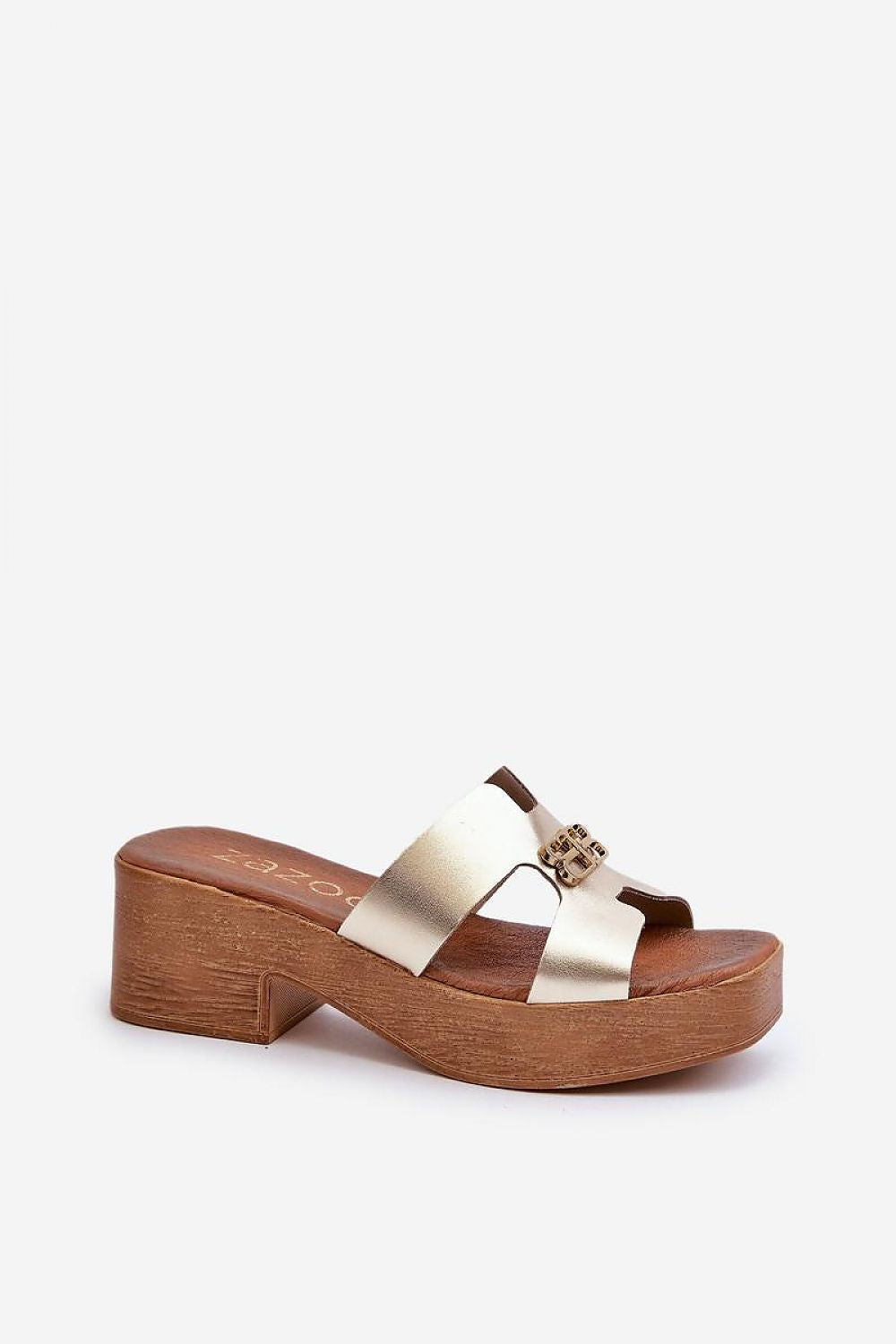 Clacquettes model 197658 Step in style