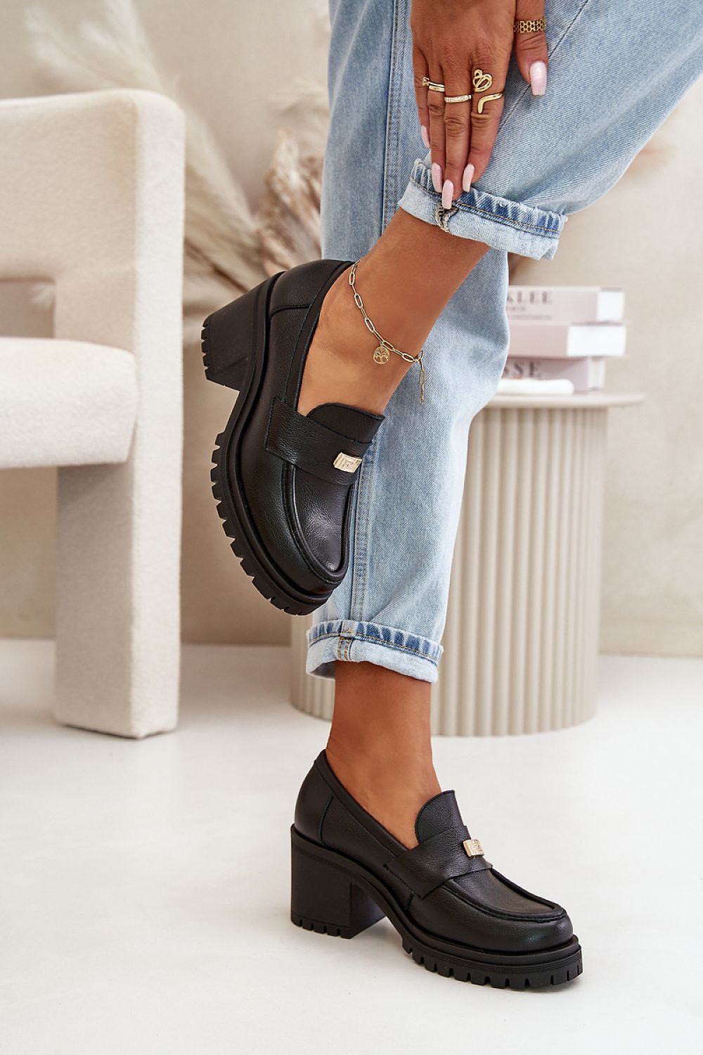 Chussures basses à talons model 199314 Step in style