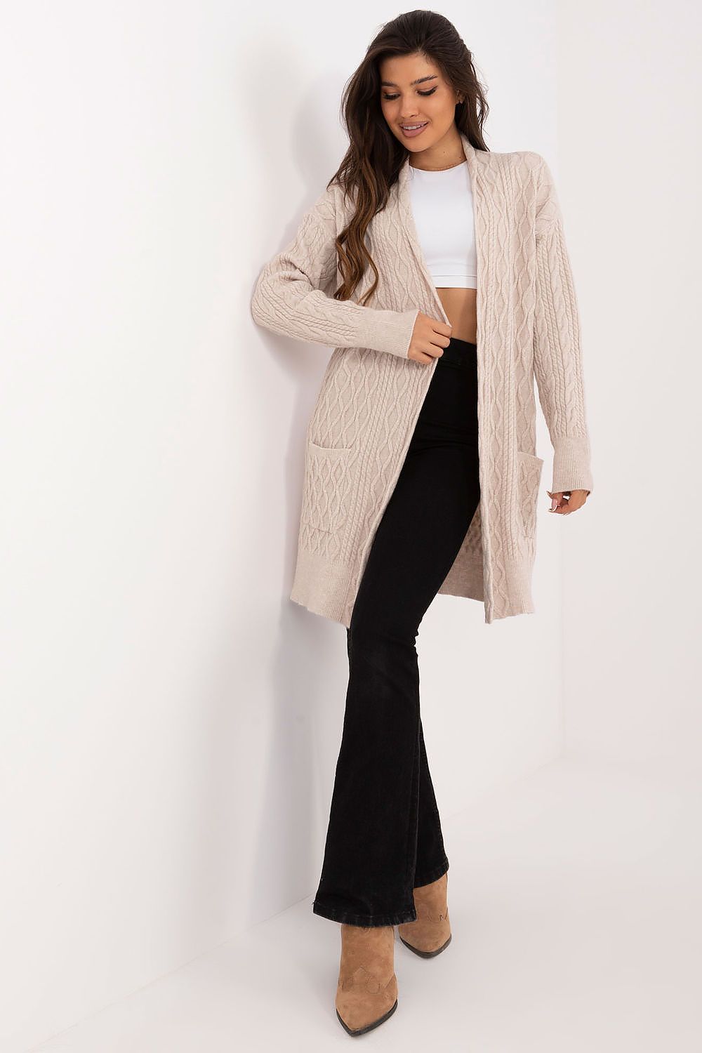 Cardigan model 199516 AT