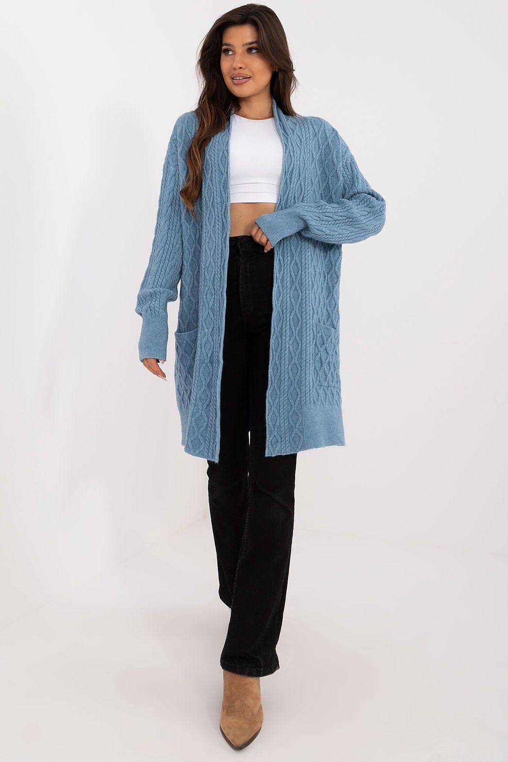 Cardigan model 199516 AT