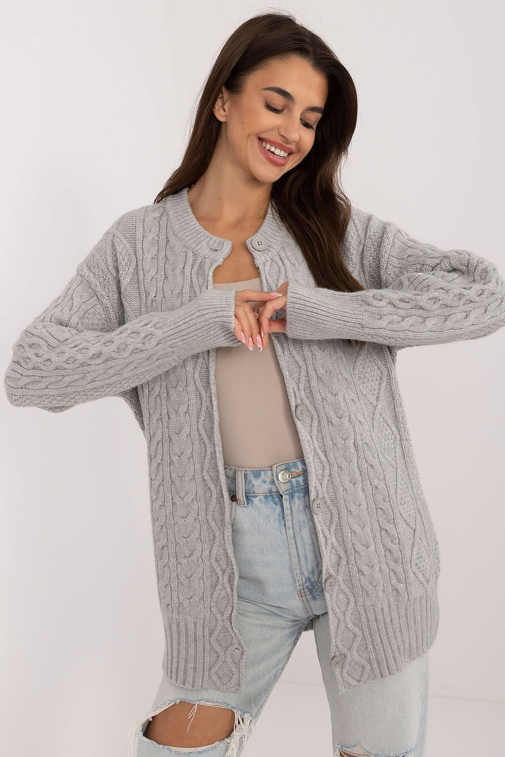 Cardigan model 199542 AT