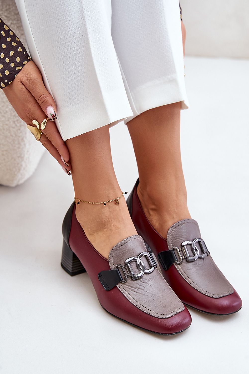  Escarpins talon large model 201038 Step in style 
