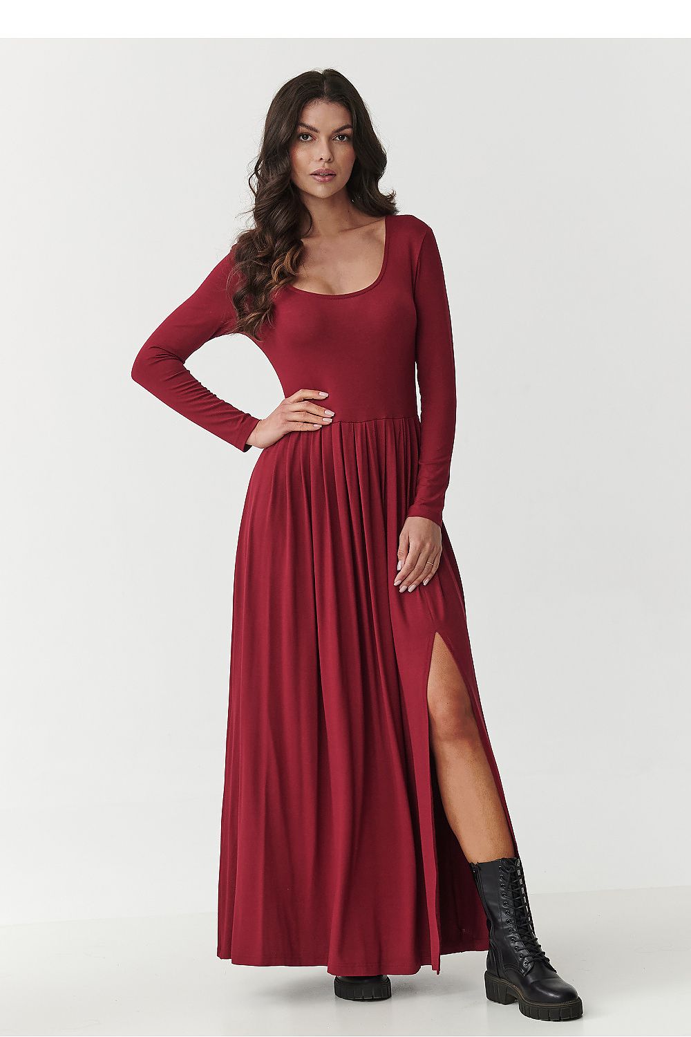Robe de jour model 217161 Makadamia