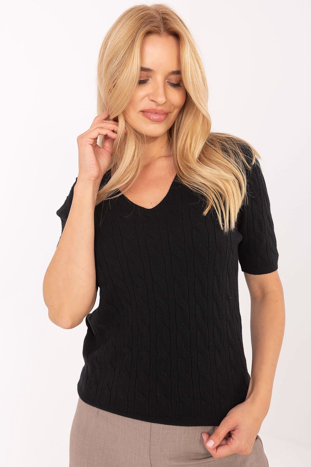 Pull à manches courtes model 217334 Factory Price