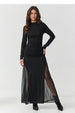  Robe longue model 218109 Makadamia 