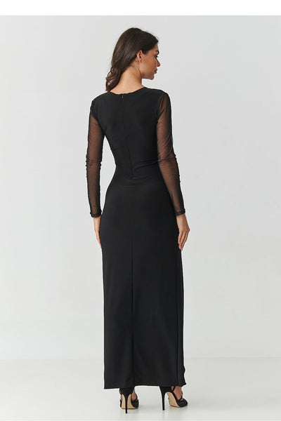  Robe longue model 218110 Makadamia 