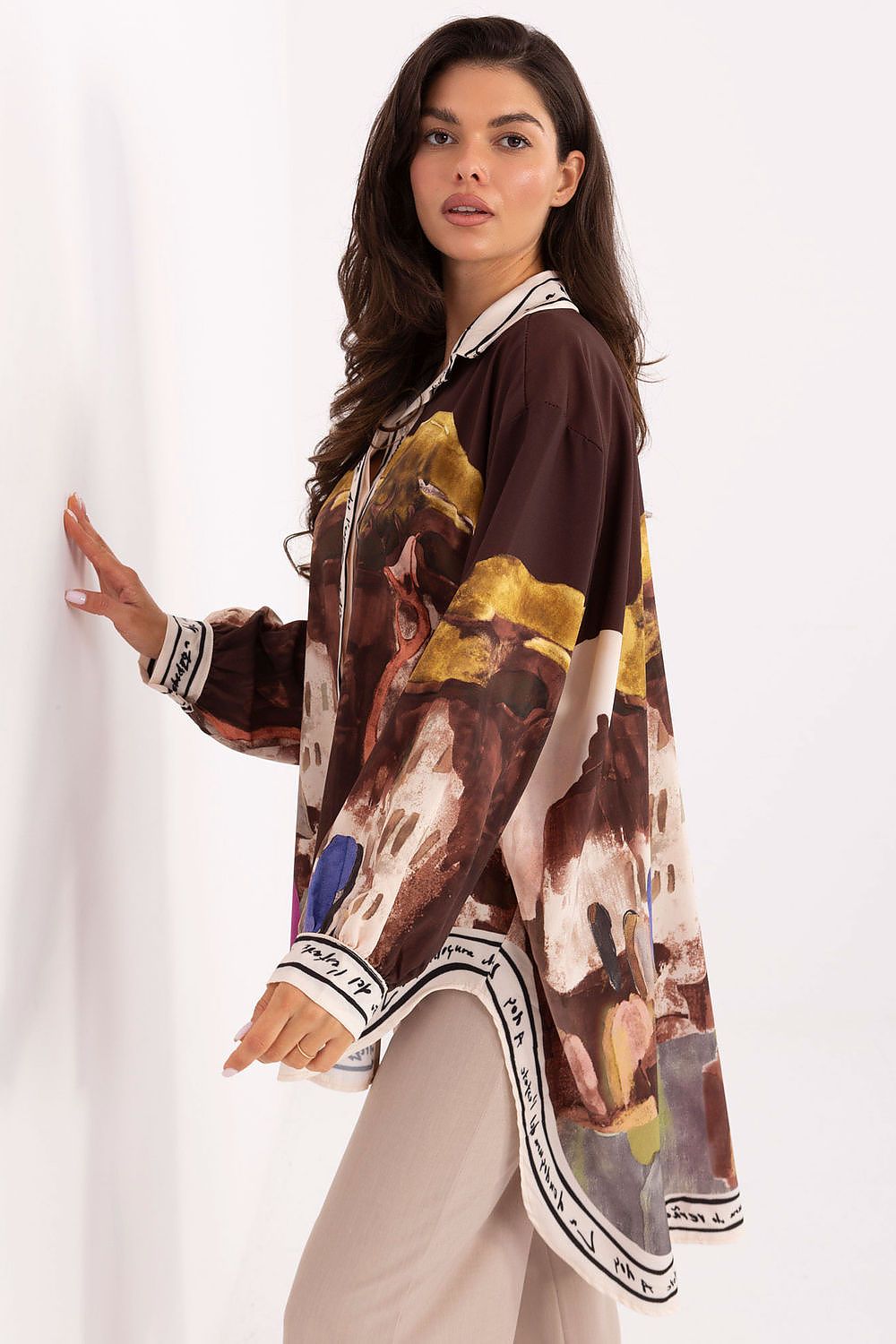 Chemise manche longue model 218392 Rue Paris