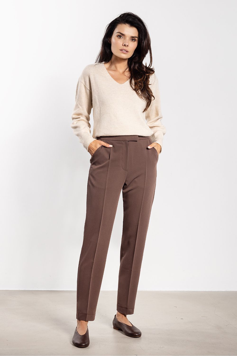 Pantalon femme model 218976 awama