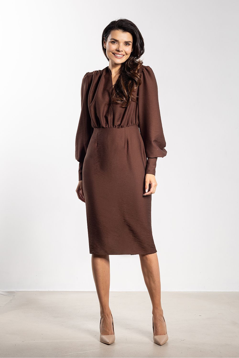 Robe de cocktail model 219014 awama