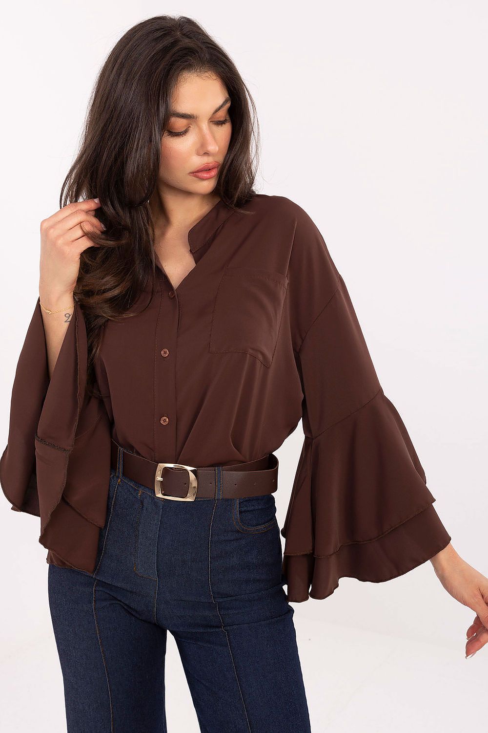 Chemise manche longue model 219446 Rue Paris