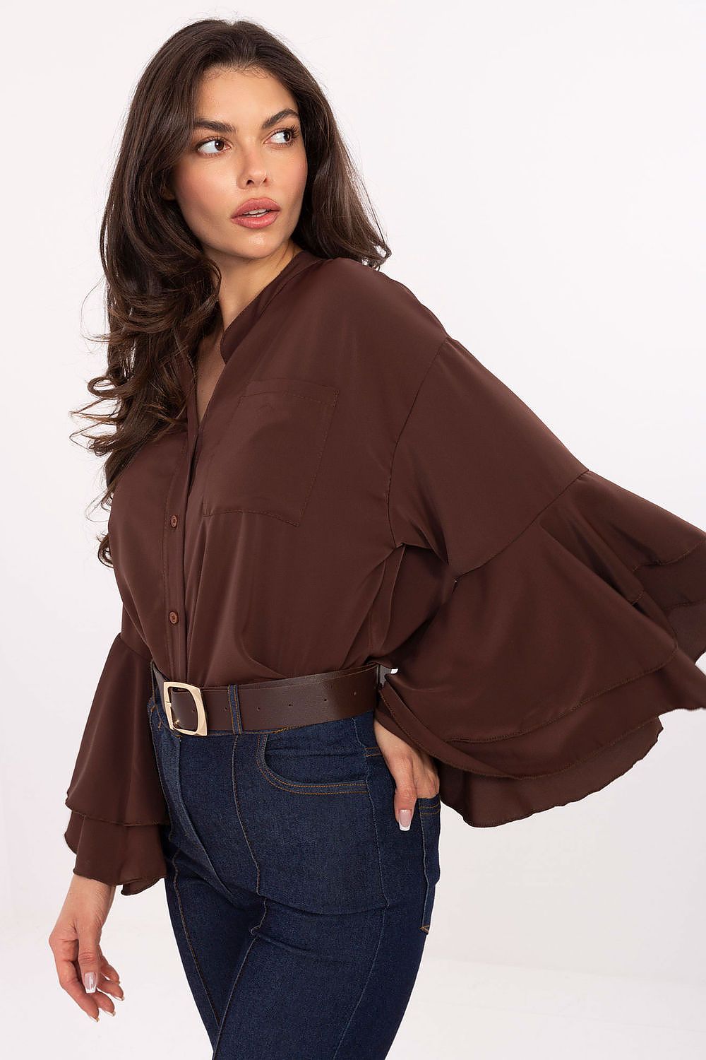Chemise manche longue model 219446 Rue Paris