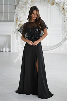  Robe longue model 219685 Bicotone 
