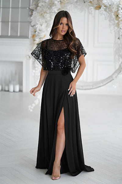  Robe longue model 219685 Bicotone 