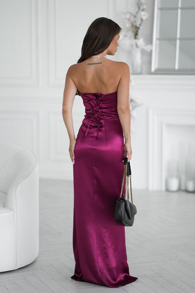  Robe longue model 219713 Bicotone 