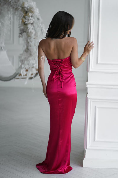  Robe longue model 219714 Bicotone 