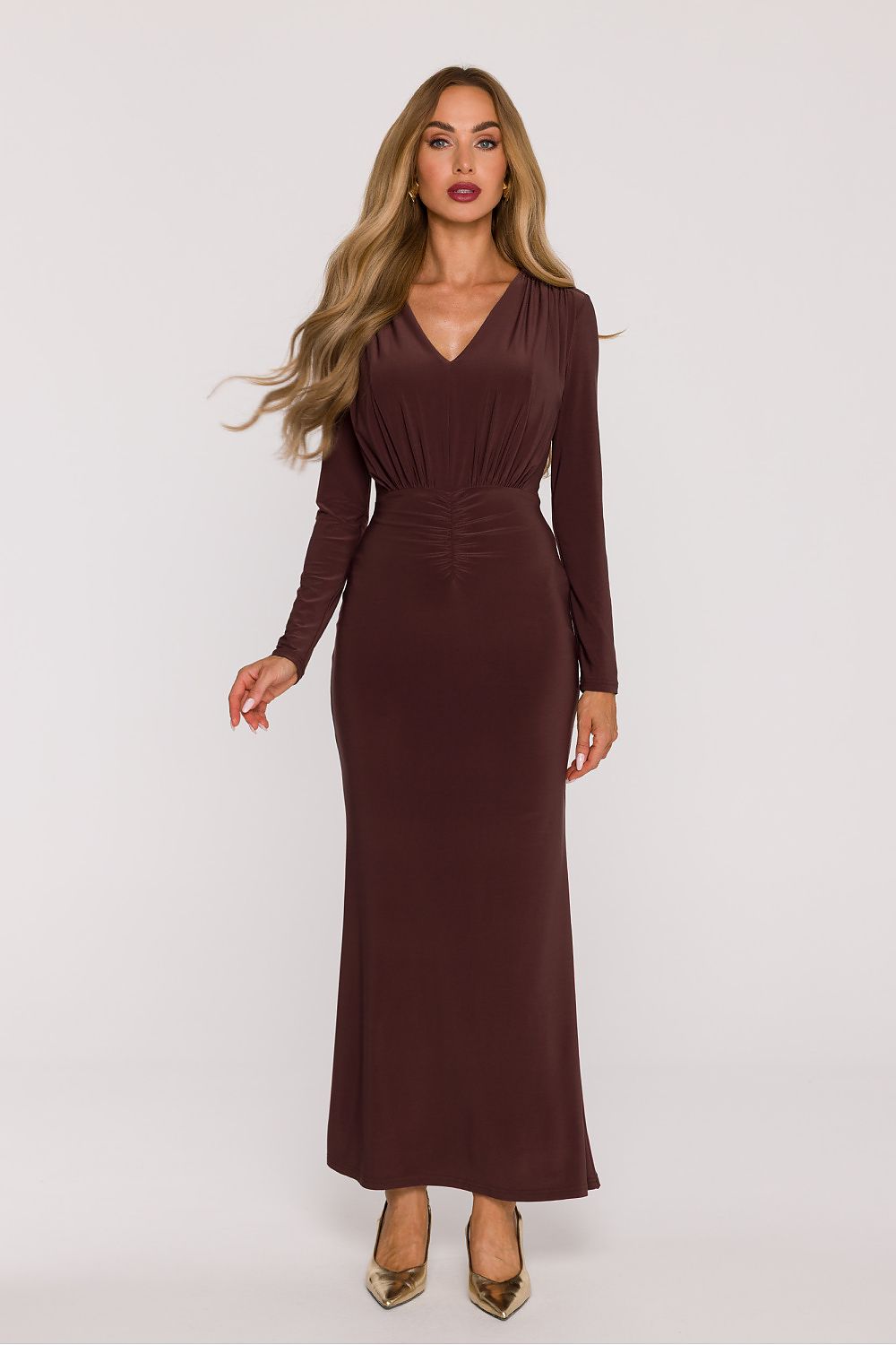 Robe longue model 219987 Moe