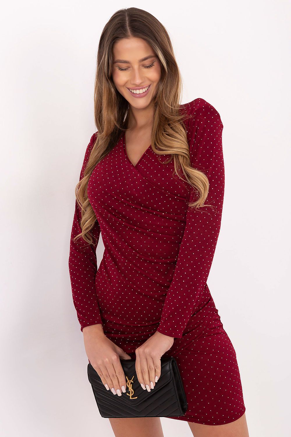 Robe courte model 220016 Italy Moda