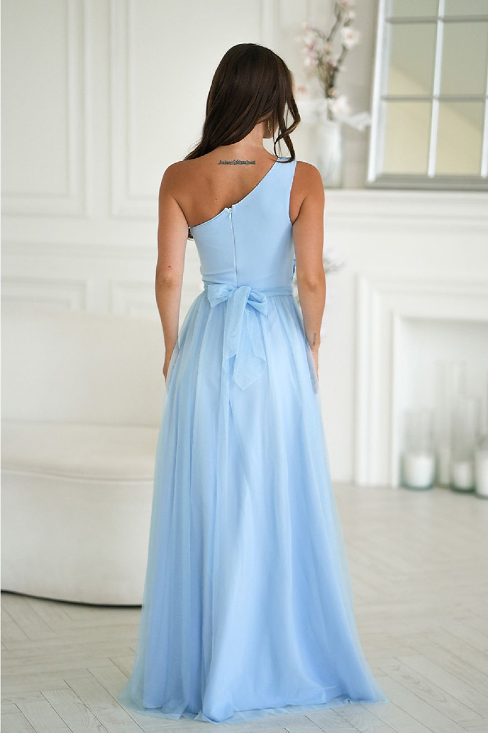 Robe longue model 220091 Bicotone
