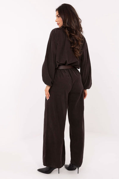  Pantalon en velours côtelé model 220282 Italy Moda 