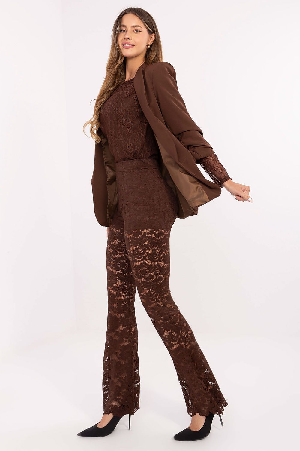 Pantalons en dentelle model 220327 Italy Moda