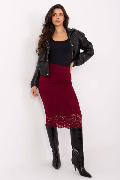  Jupe en dentelle model 220440 Rue Paris 