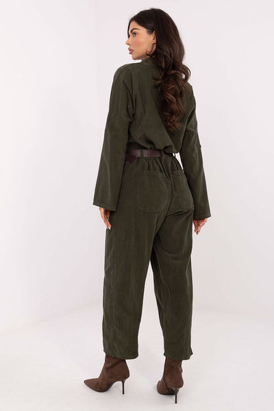  Pantalon en velours côtelé model 220817 Italy Moda 