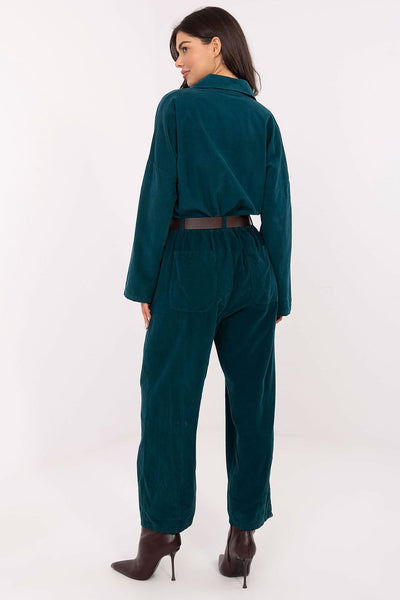  Pantalon en velours côtelé model 220819 Italy Moda 