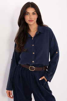  Chemise manche longue model 220822 Italy Moda 