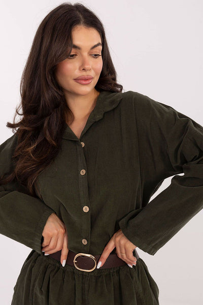  Chemise manche longue model 220823 Italy Moda 