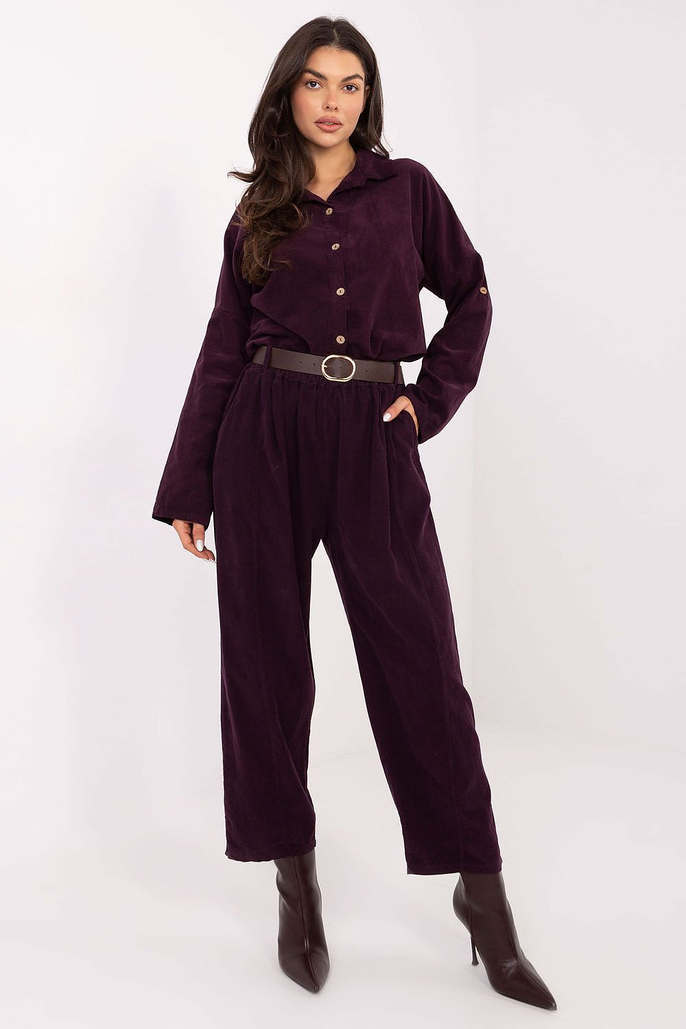 Chemise manche longue model 220822 Italy Moda