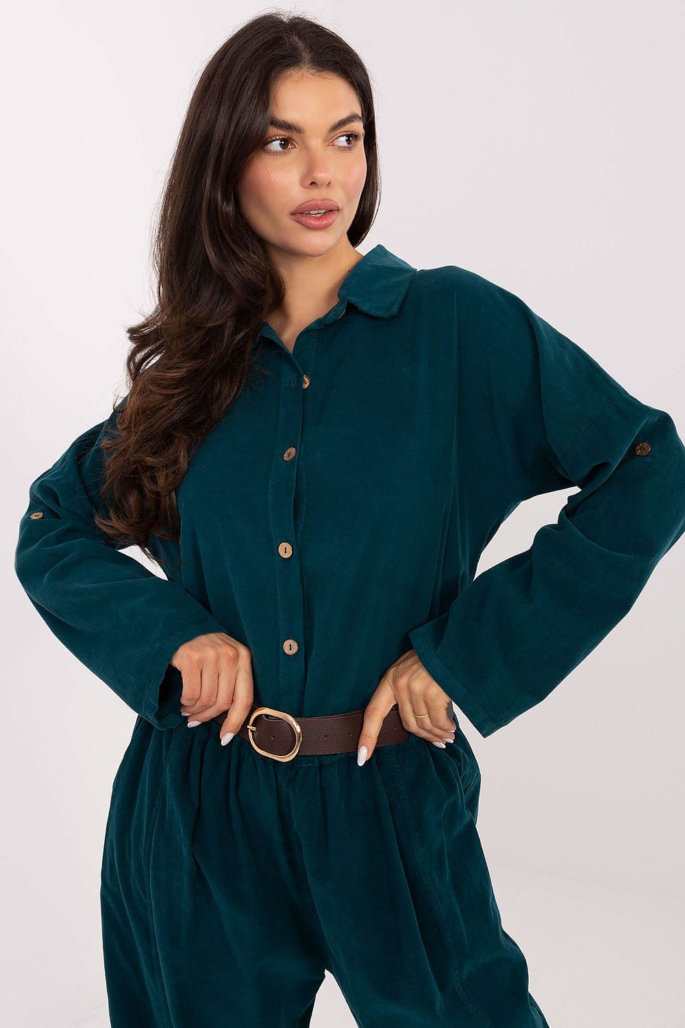 Chemise manche longue model 220822 Italy Moda