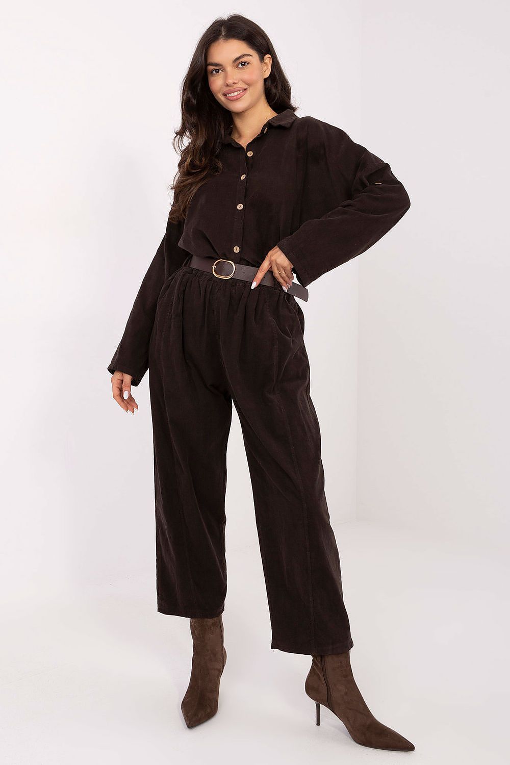 Chemise manche longue model 220822 Italy Moda