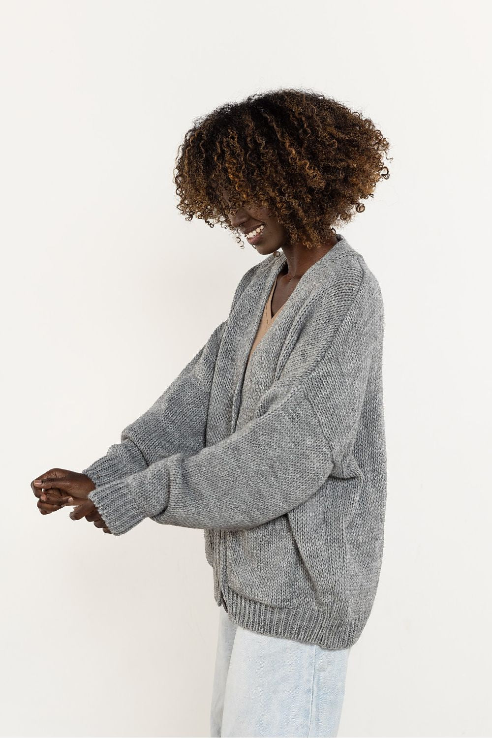 Cardigan model 220853 awama