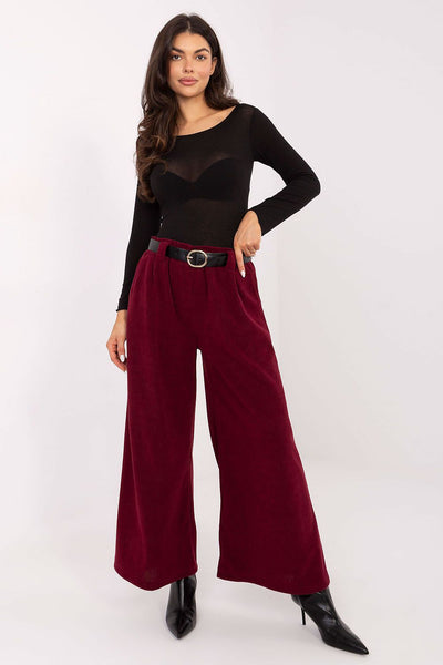  Pantalon en velours côtelé model 220876 Rue Paris 