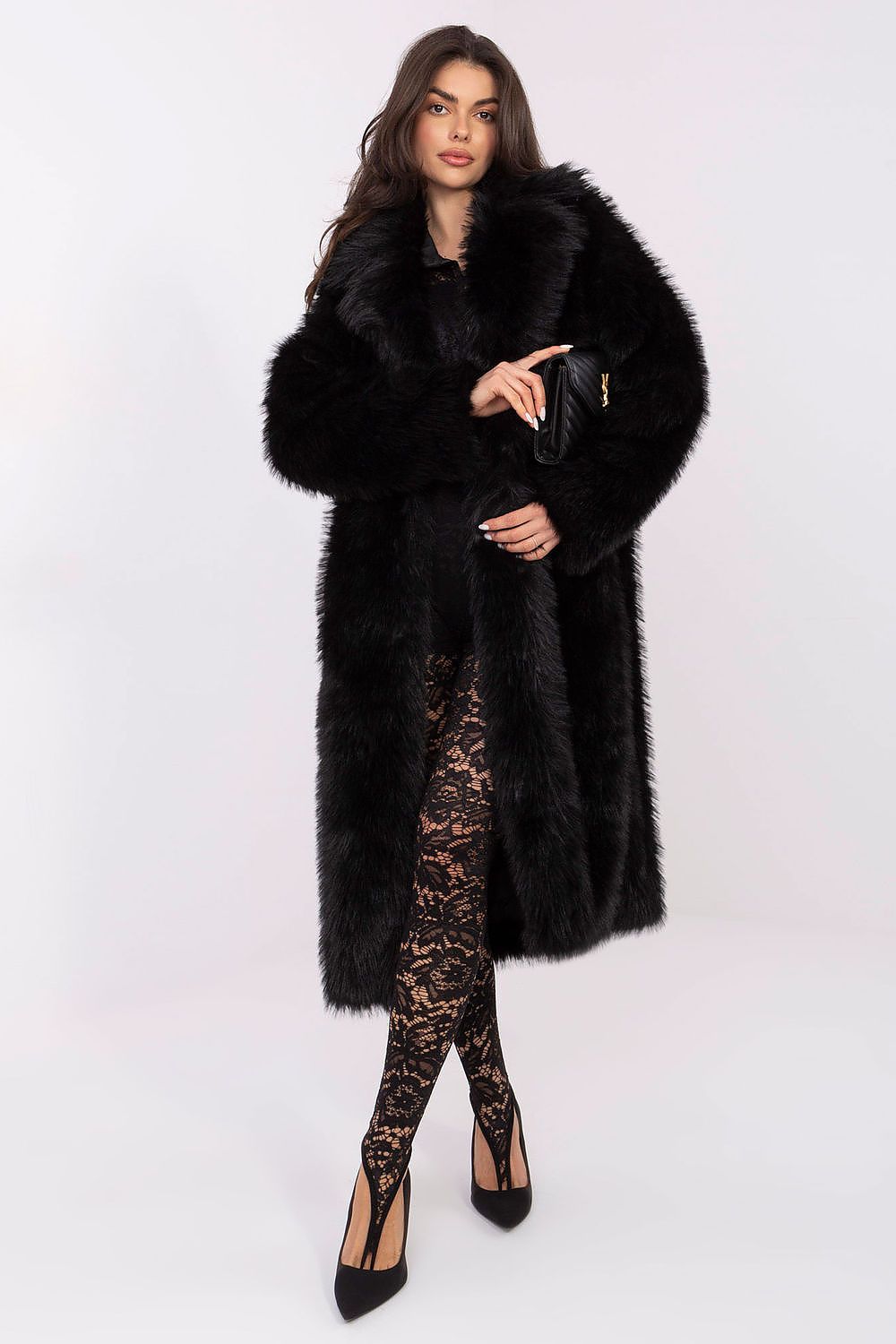  Manteau model 221417 Factory Price 