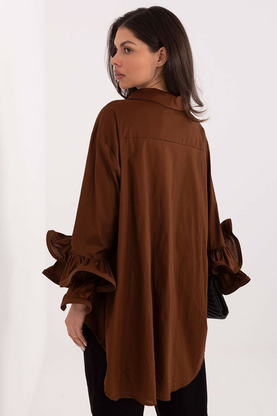  Chemise manche longue model 222314 Italy Moda 