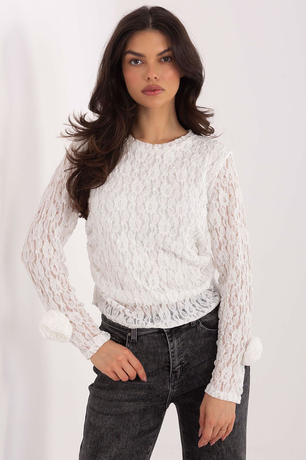 Blouse en dentelle model 222451 Italy Moda