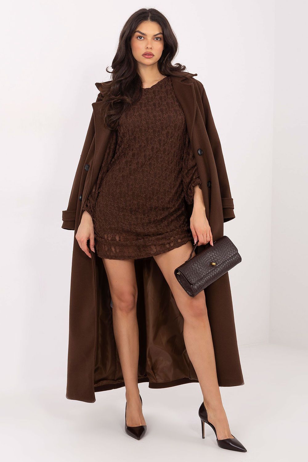 Robe courte model 222591 Italy Moda