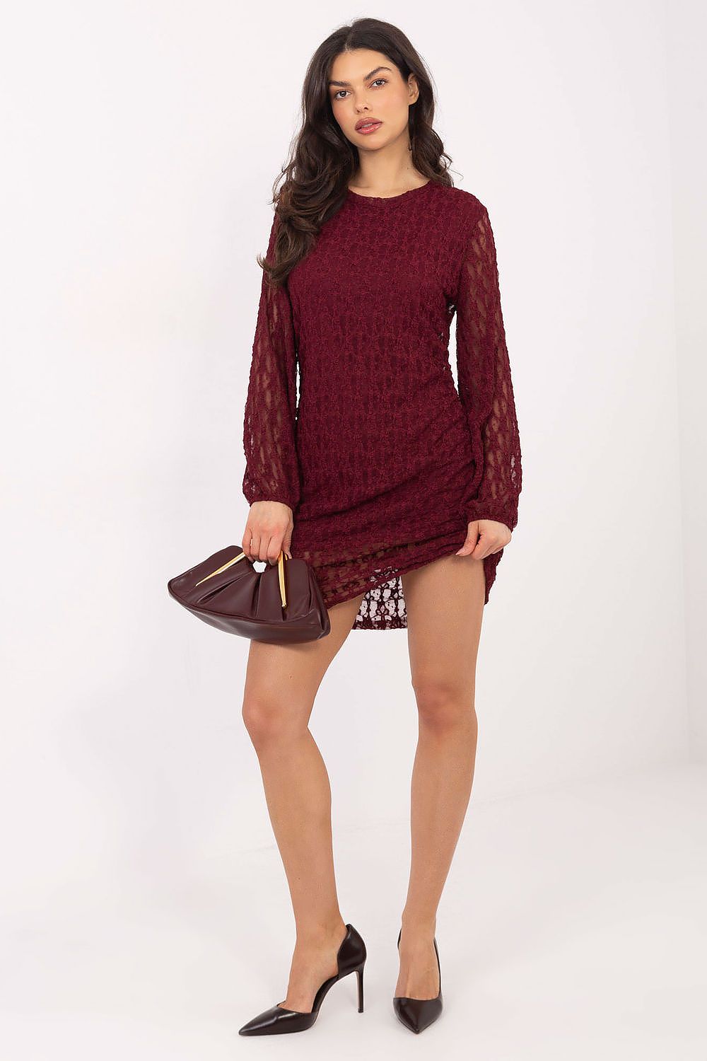 Robe courte model 222591 Italy Moda