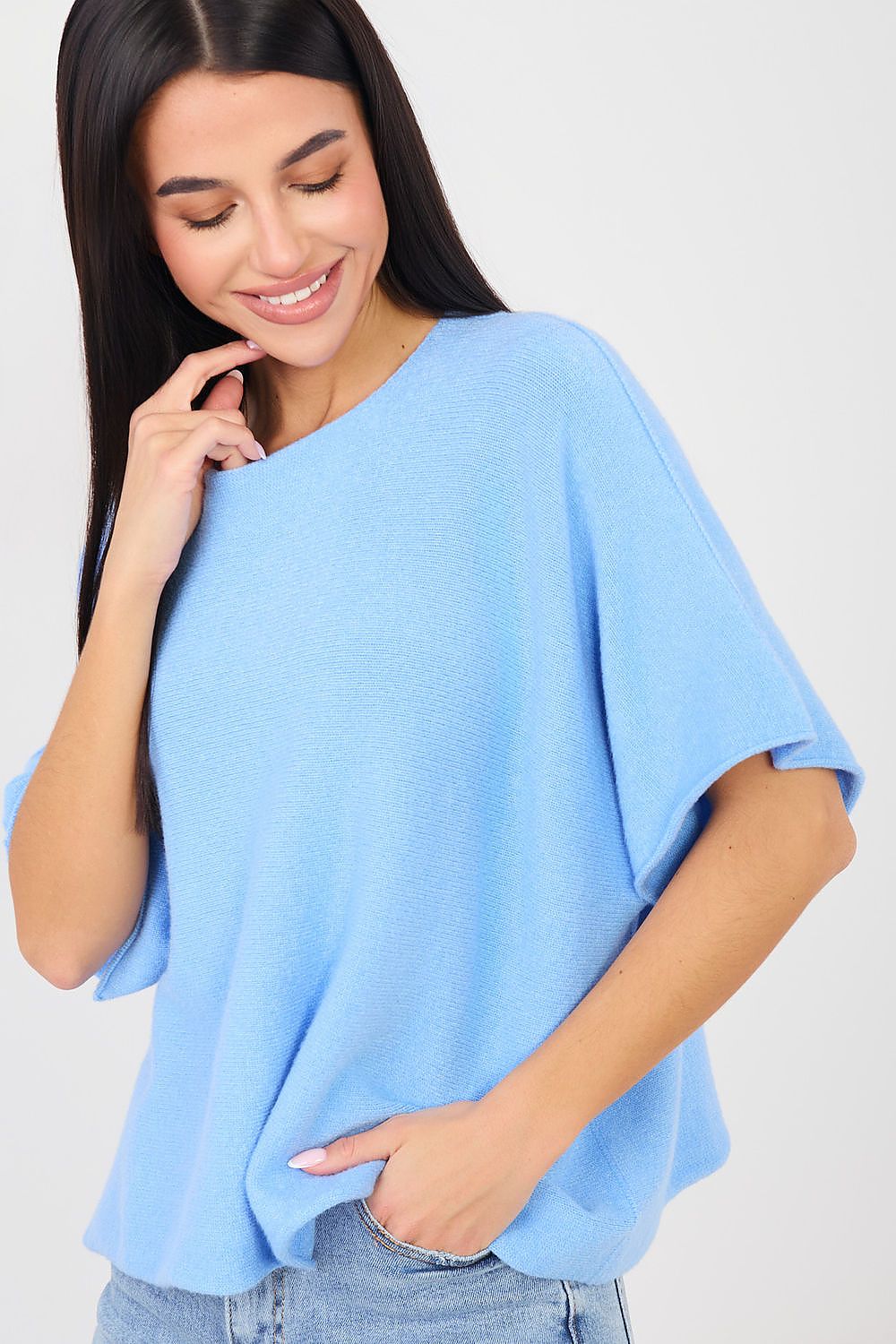 Pull à manches courtes model 202700 Italy Moda