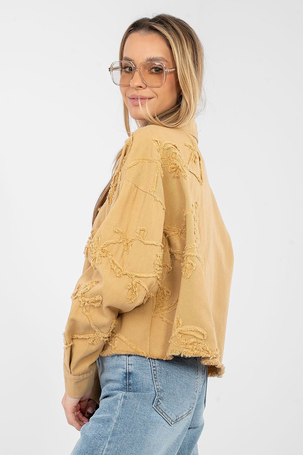 Veste en jean model 223788 Rue Paris