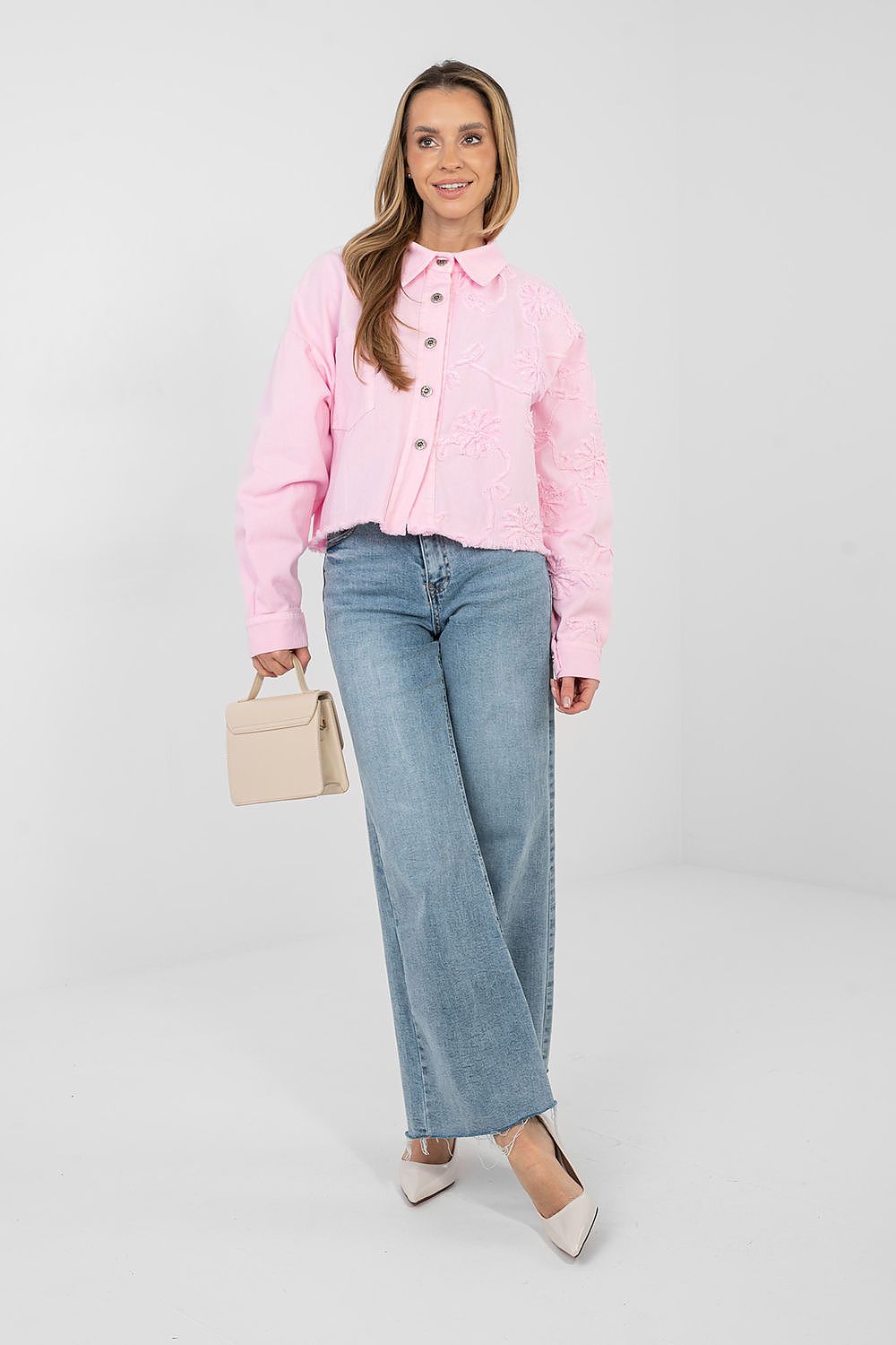 Veste en jean model 223788 Rue Paris