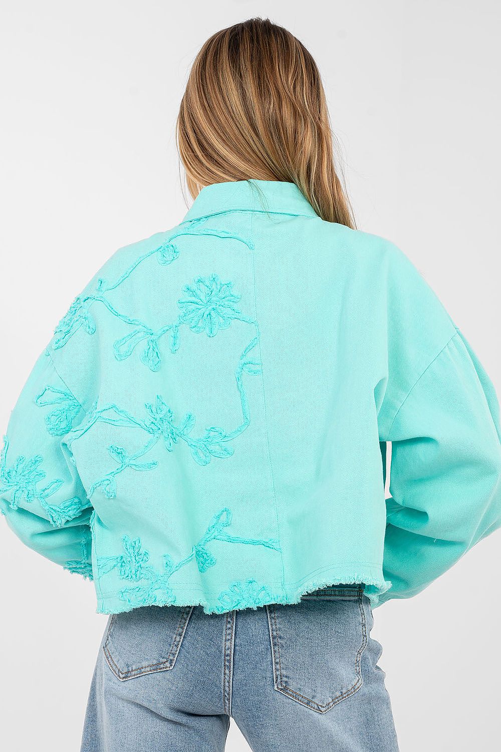 Veste en jean model 223788 Rue Paris
