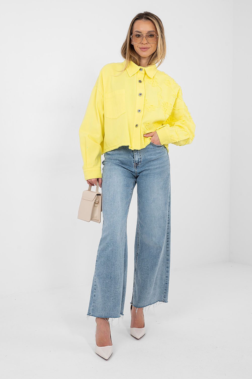 Veste en jean model 223788 Rue Paris