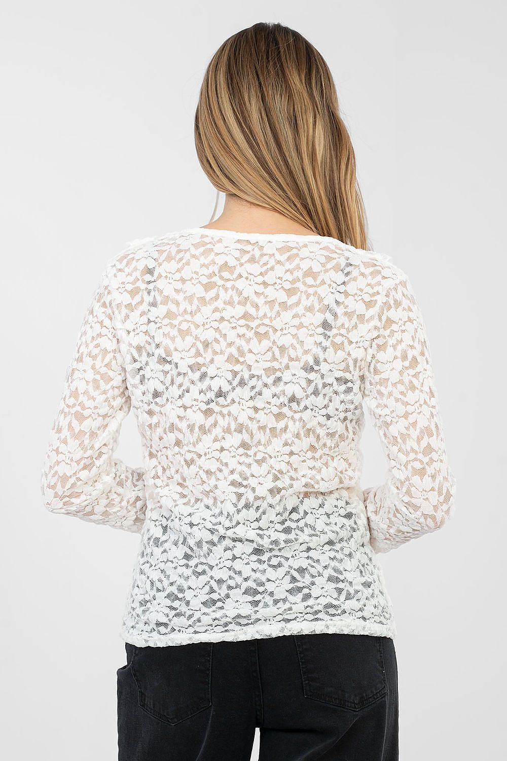 Blouse en dentelle model 223838 Rue Paris