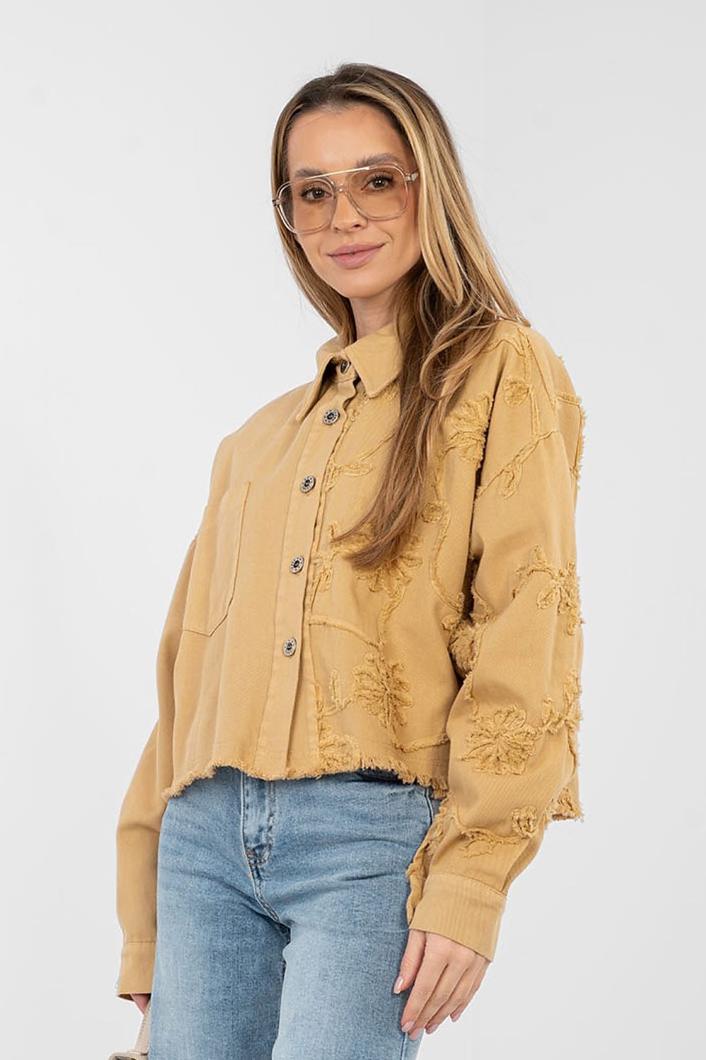 Veste en jean model 223788 Rue Paris