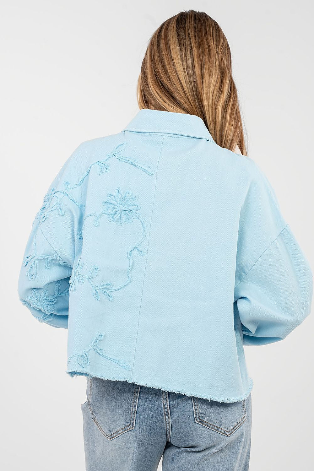 Veste en jean model 223788 Rue Paris